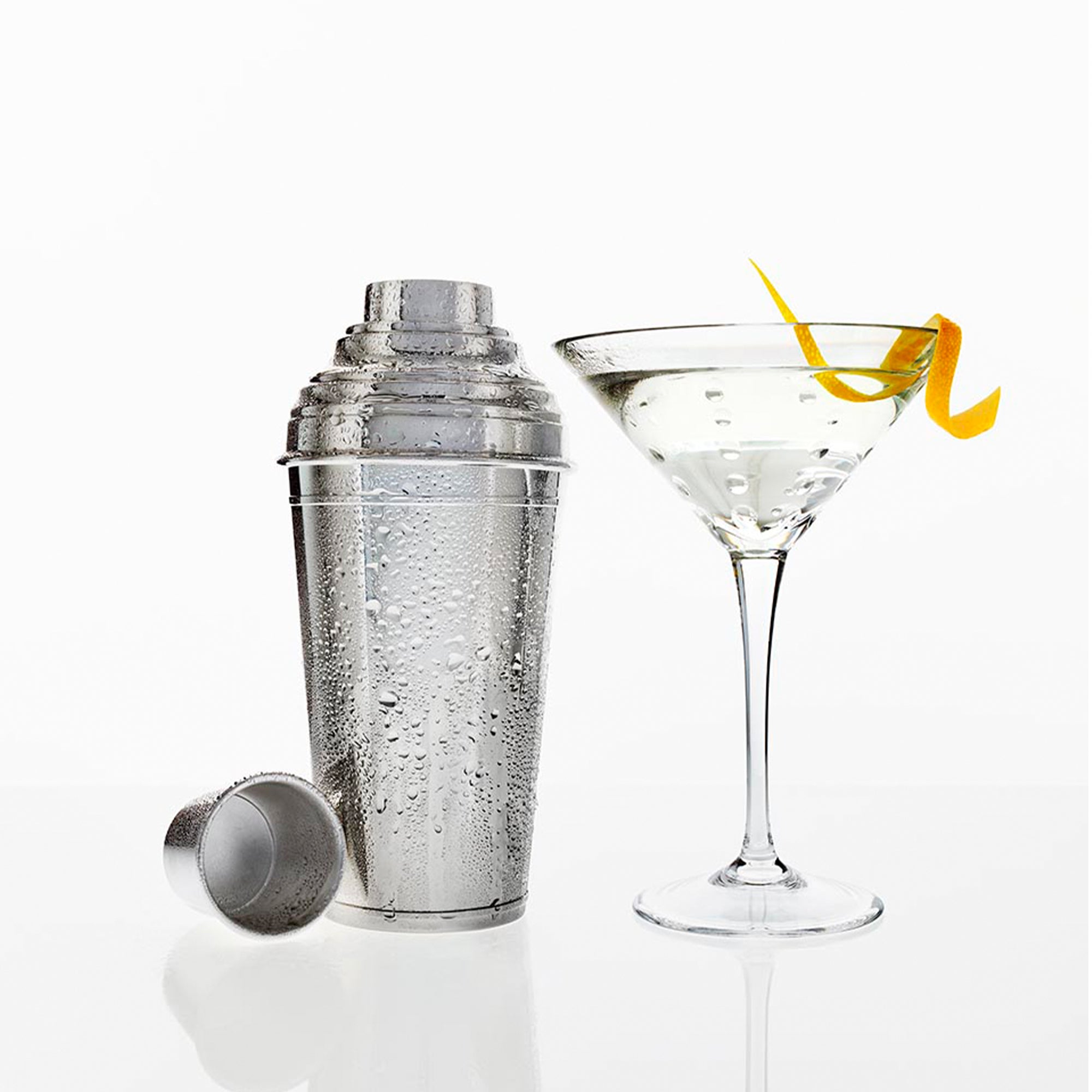 スターリングシルバーのクラシックなカクテルシェーカー – Asprey London