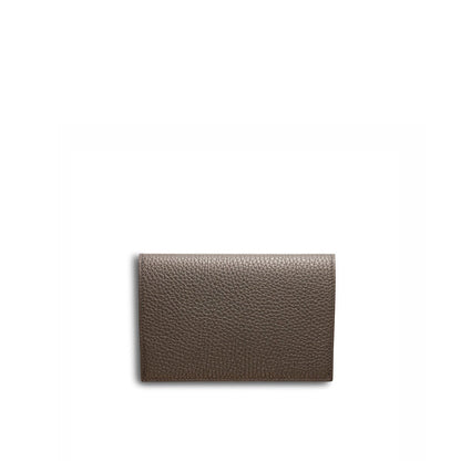 GMT Flat Card Holder in Soft Grain Leather