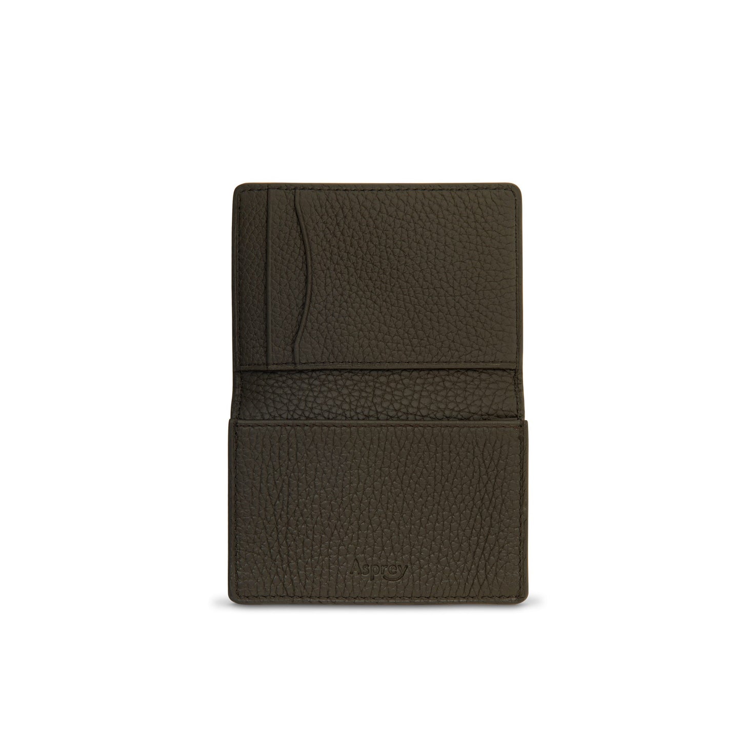 GMT Folding Card Holder in Soft Grain Leather
