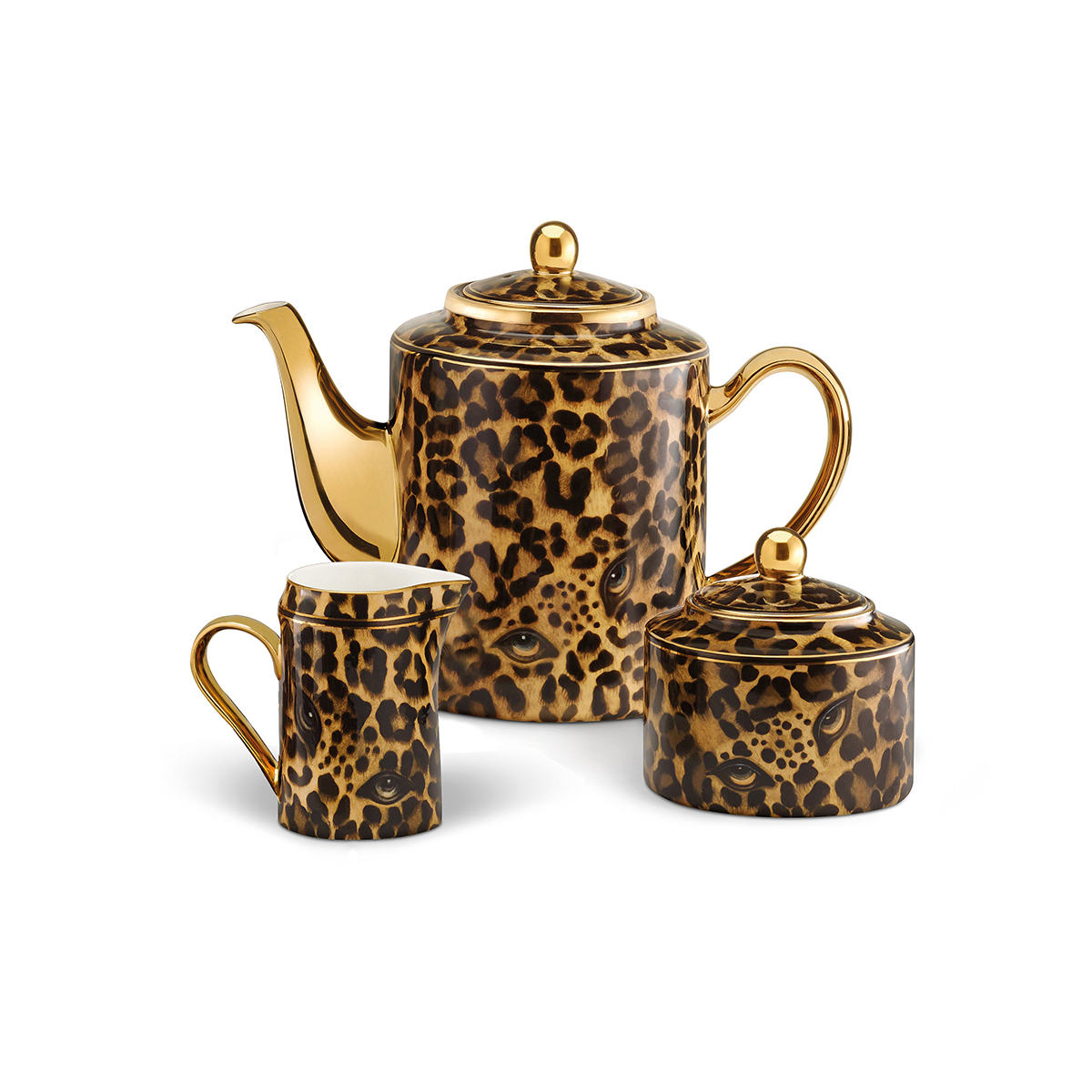 Leopard Tea & Coffee Set – Asprey London