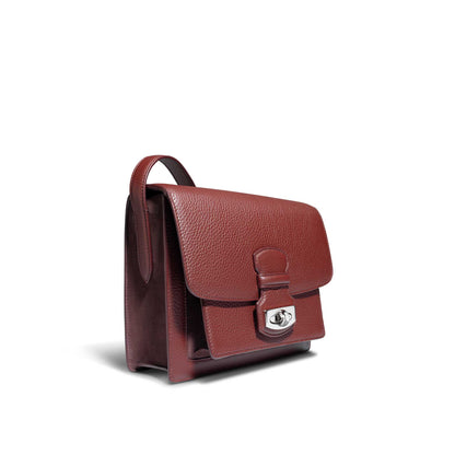 Wiltshire Square Handbag in Soft Grain Leather
