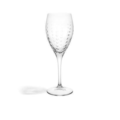Bubbles Red Wine Glass