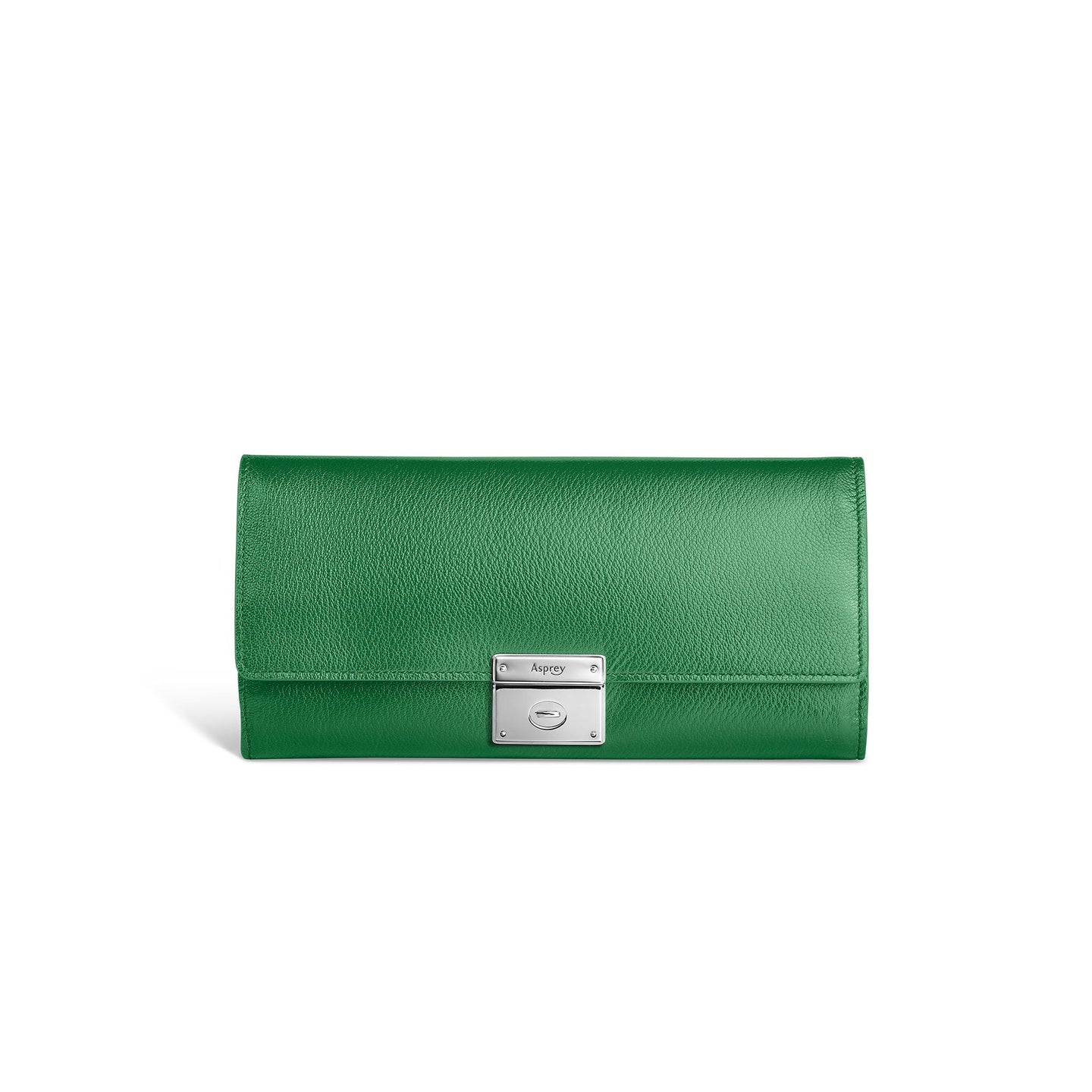 Leigh Jewellery Roll in Pebble Grain Leather