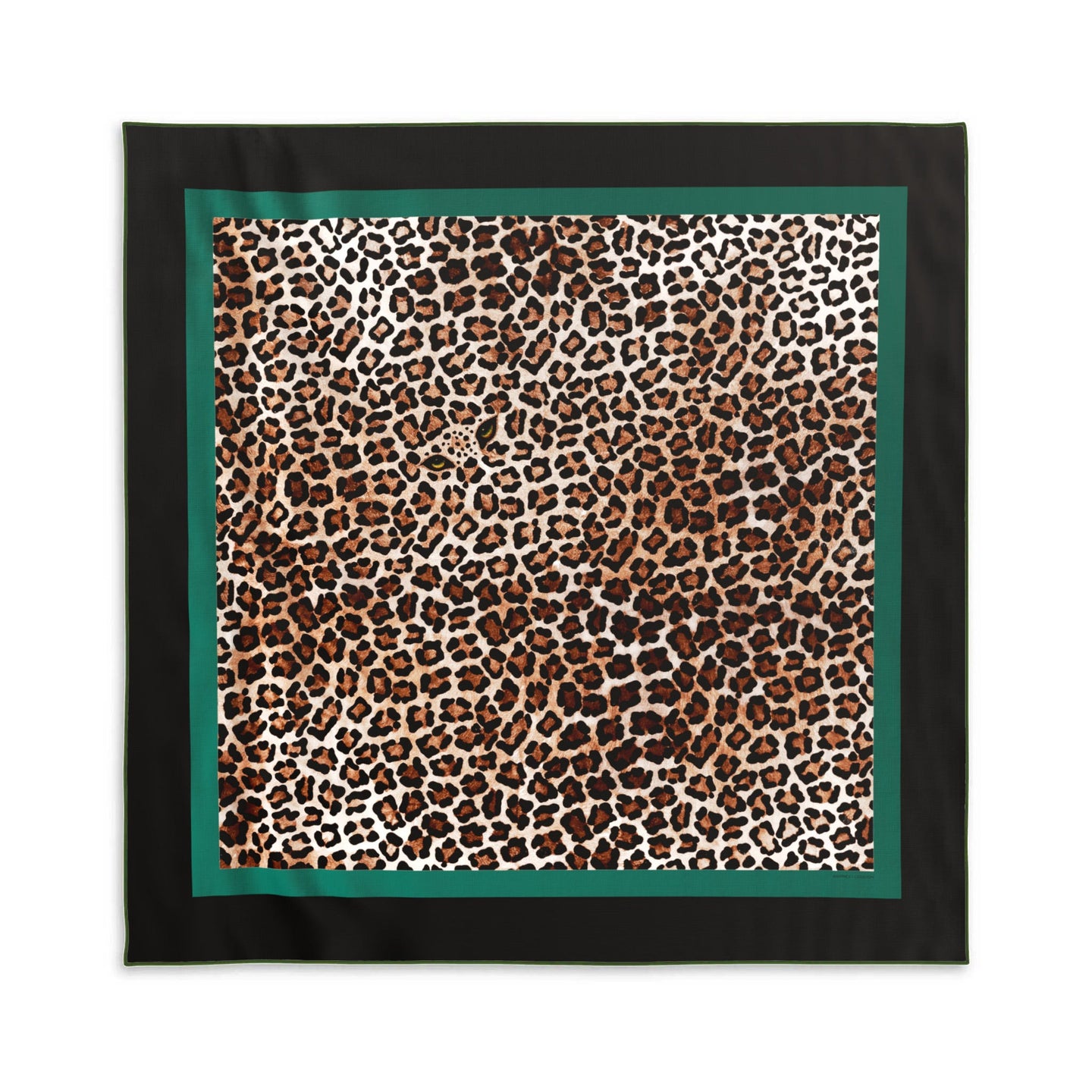 Leopard Silk Scarf