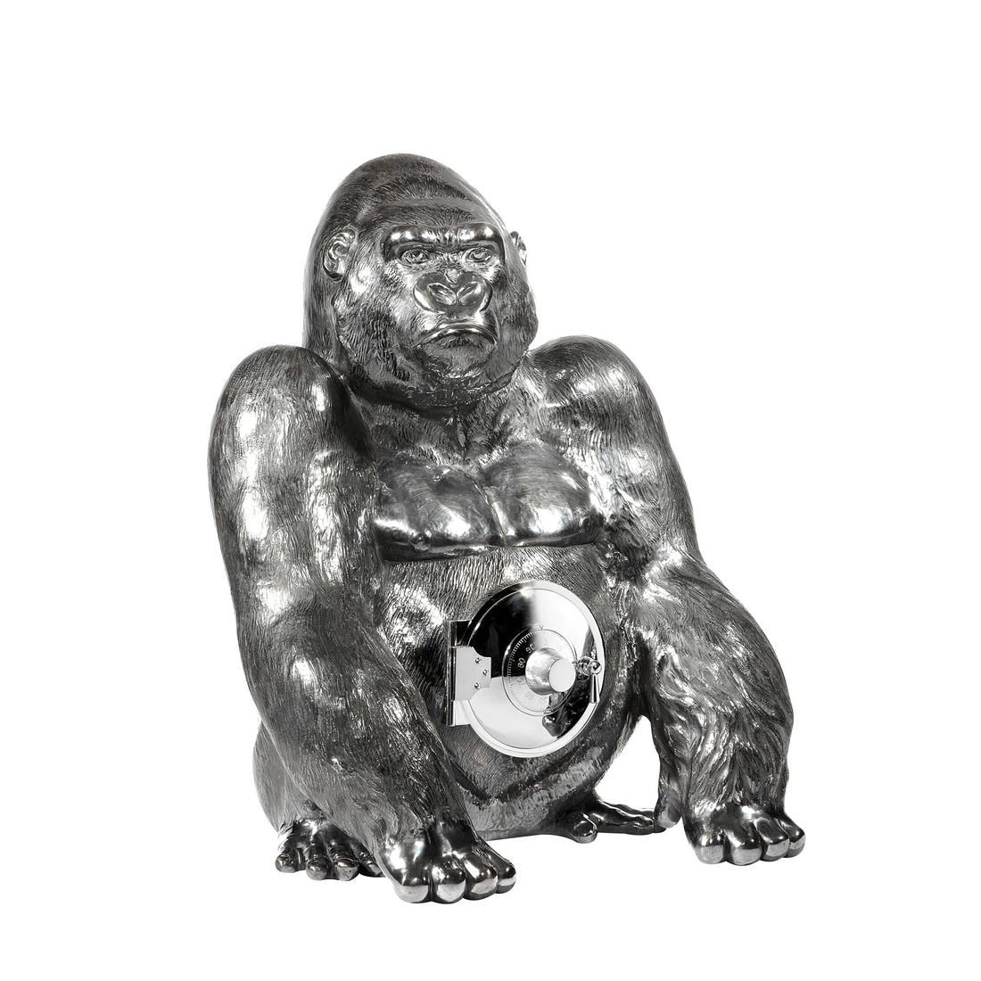 Gorilla Combination Safe in Sterling Silver