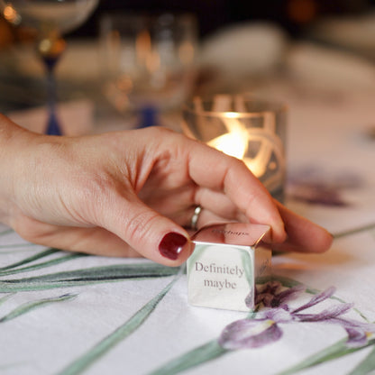 Indecision Dice in Sterling Silver