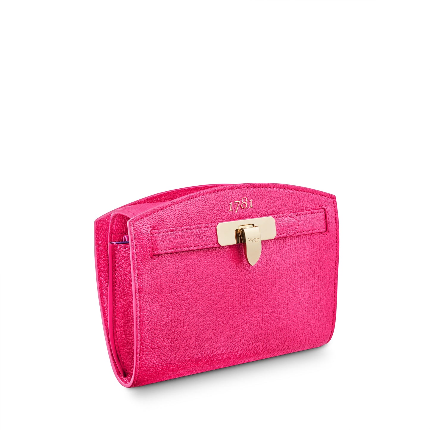 1781 Pochette Handbag in Pebble Grain Leather