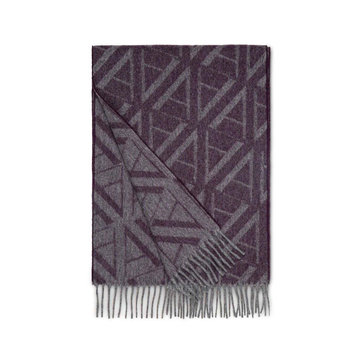 Geometric A Cashmere Scarf