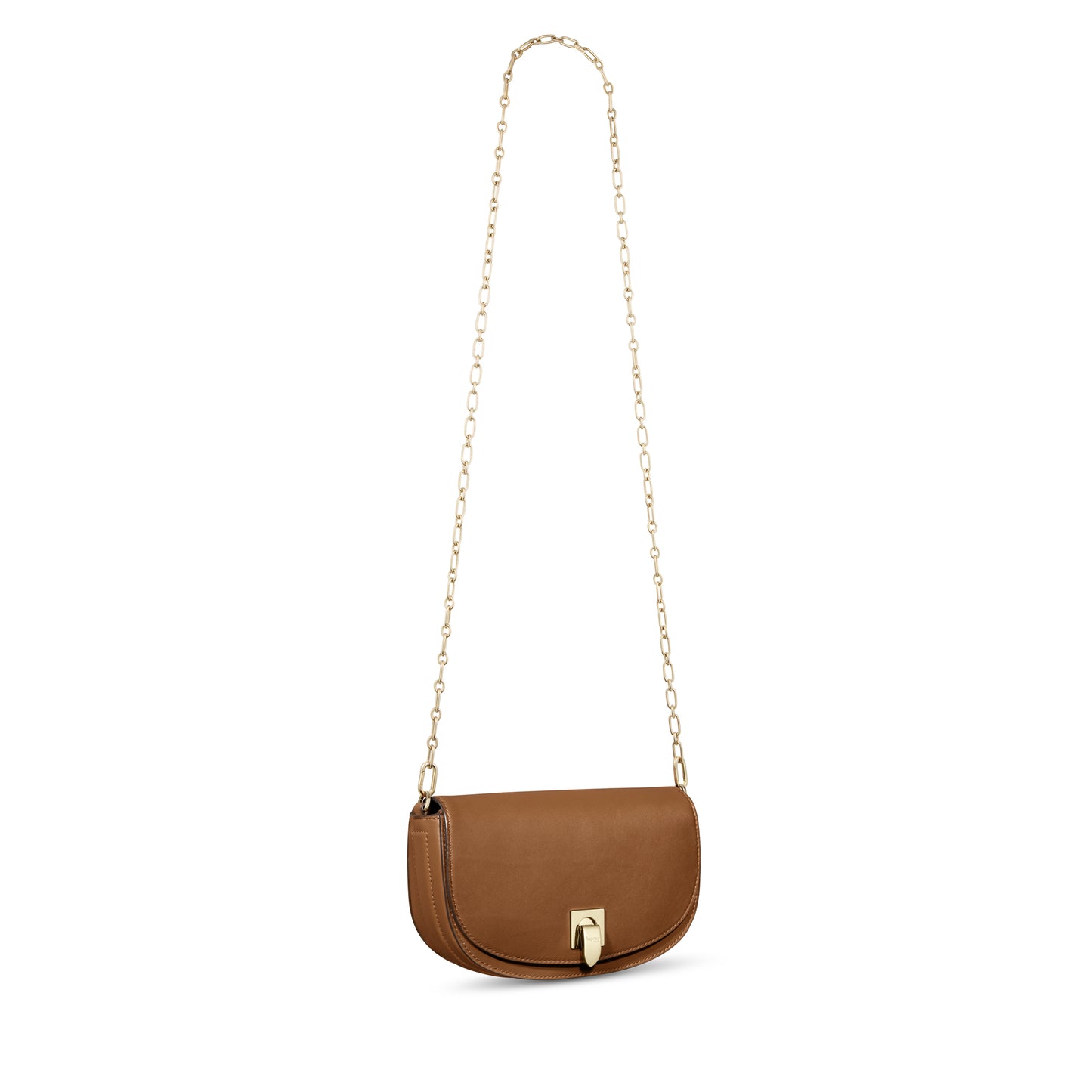 Polo Chain Pochette Handbag in Soft Leather