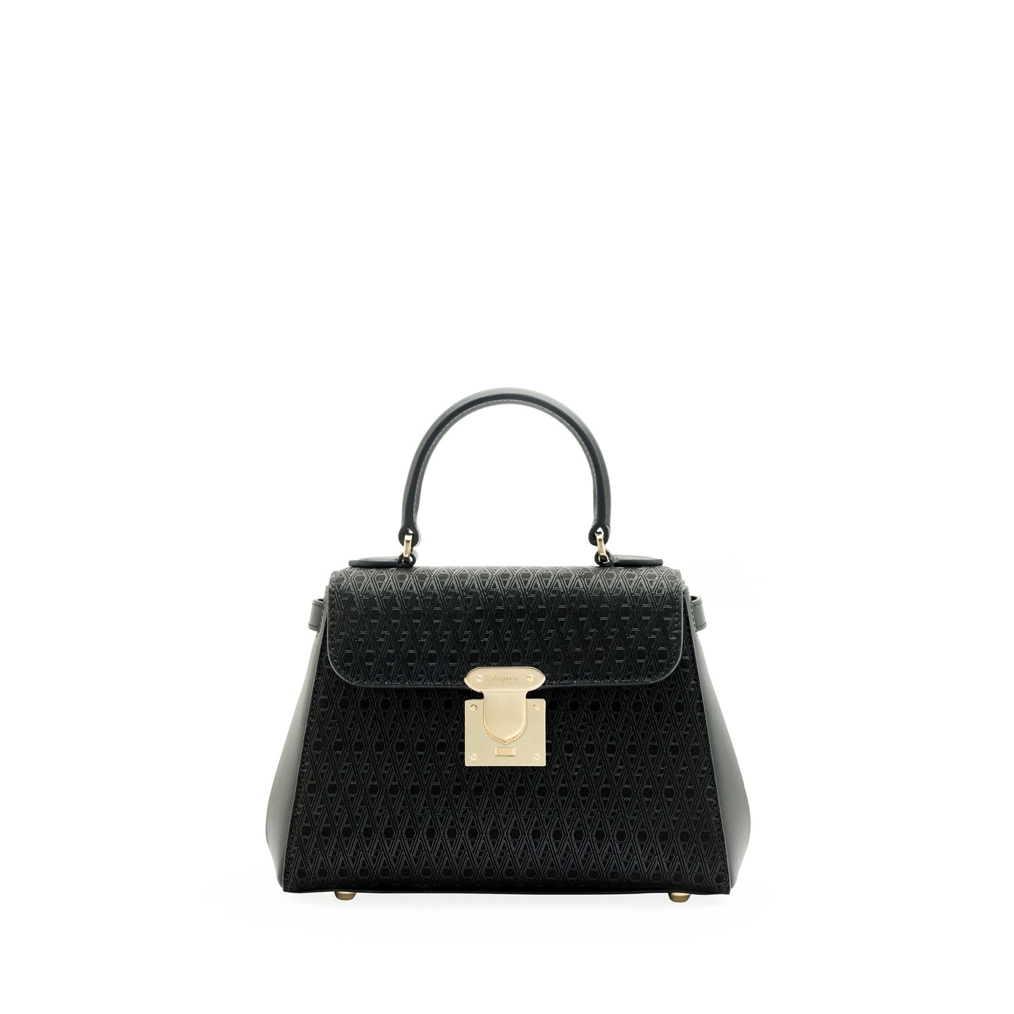 167 Mini Handbag in Signature A Patterned Leather