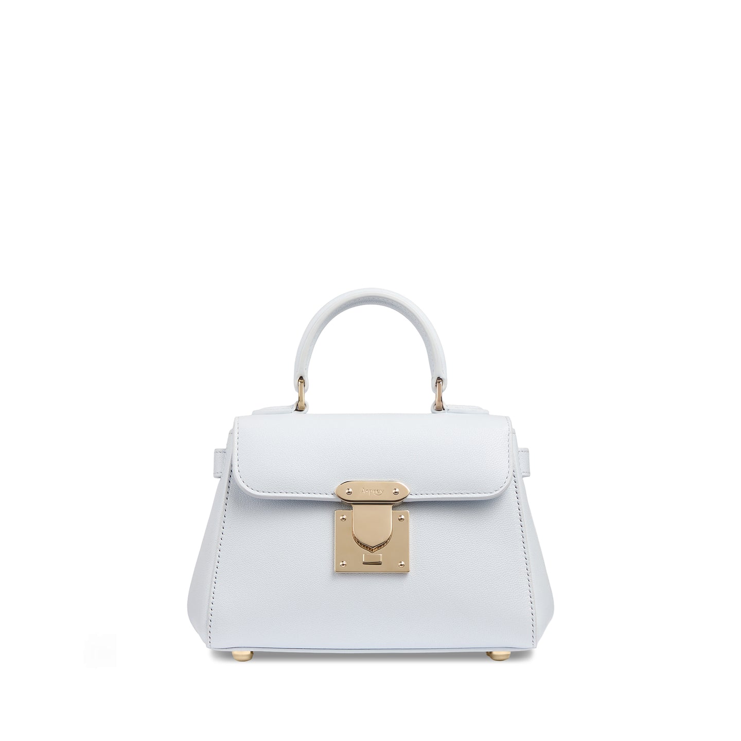 167 Micro Mini Handbag in Pebble Grain Leather