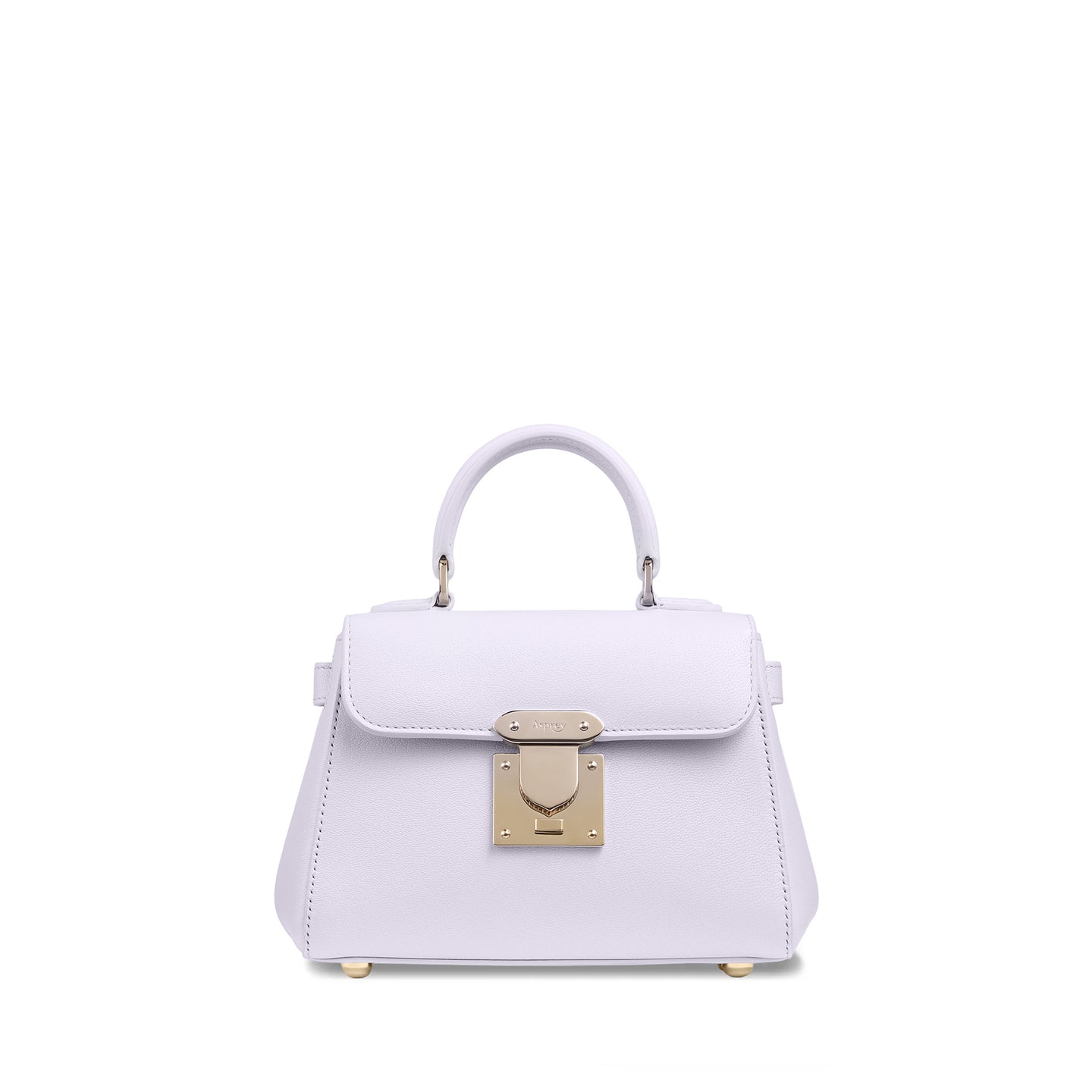 167 Micro Mini Handbag in Pebble Grain Leather
