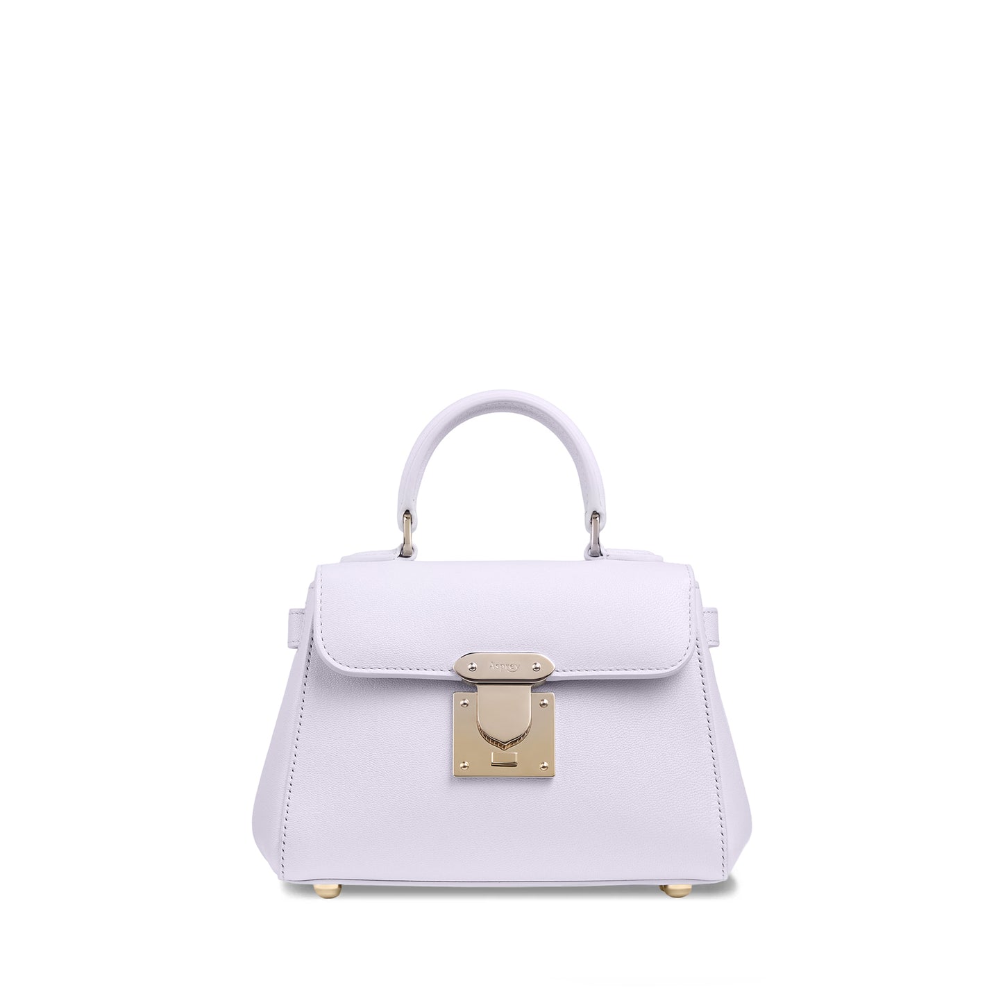 167 Micro Mini Handbag in Pebble Grain Leather