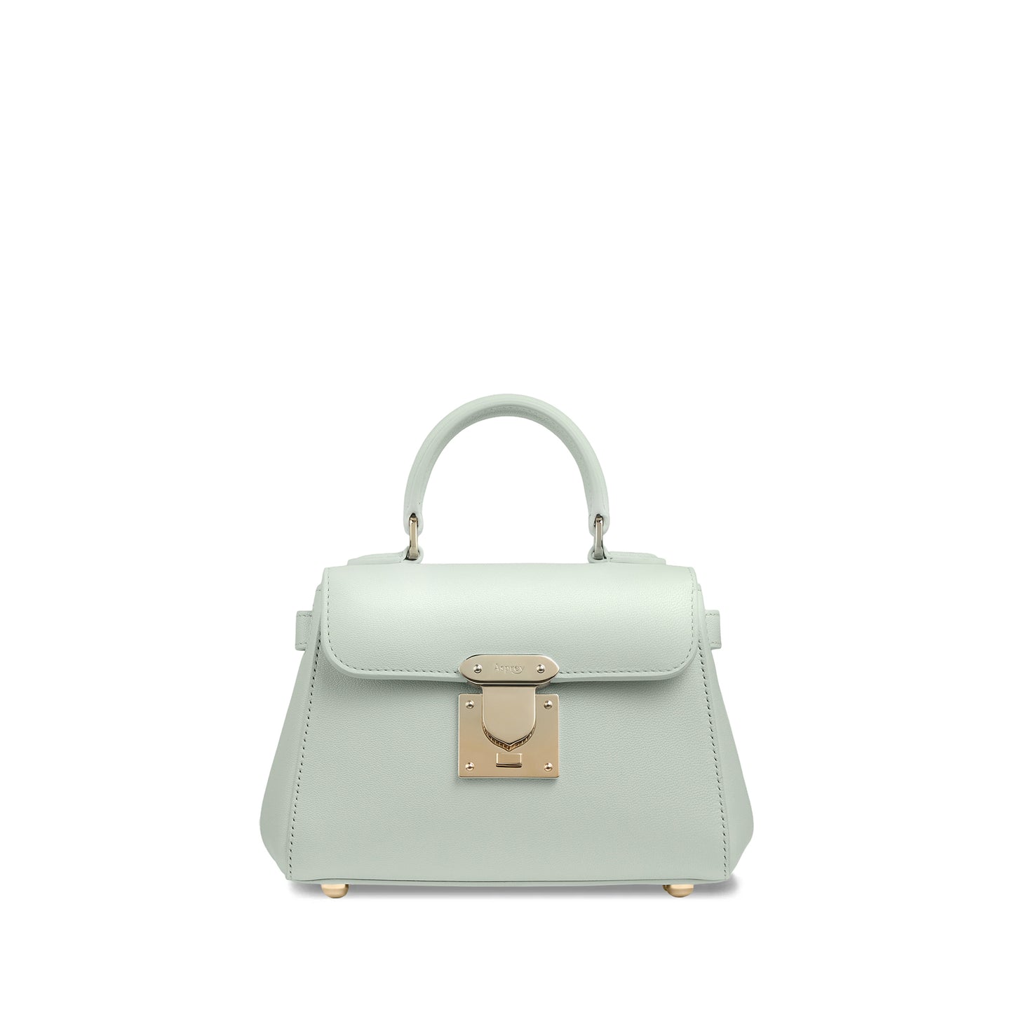 167 Micro Mini Handbag in Pebble Grain Leather
