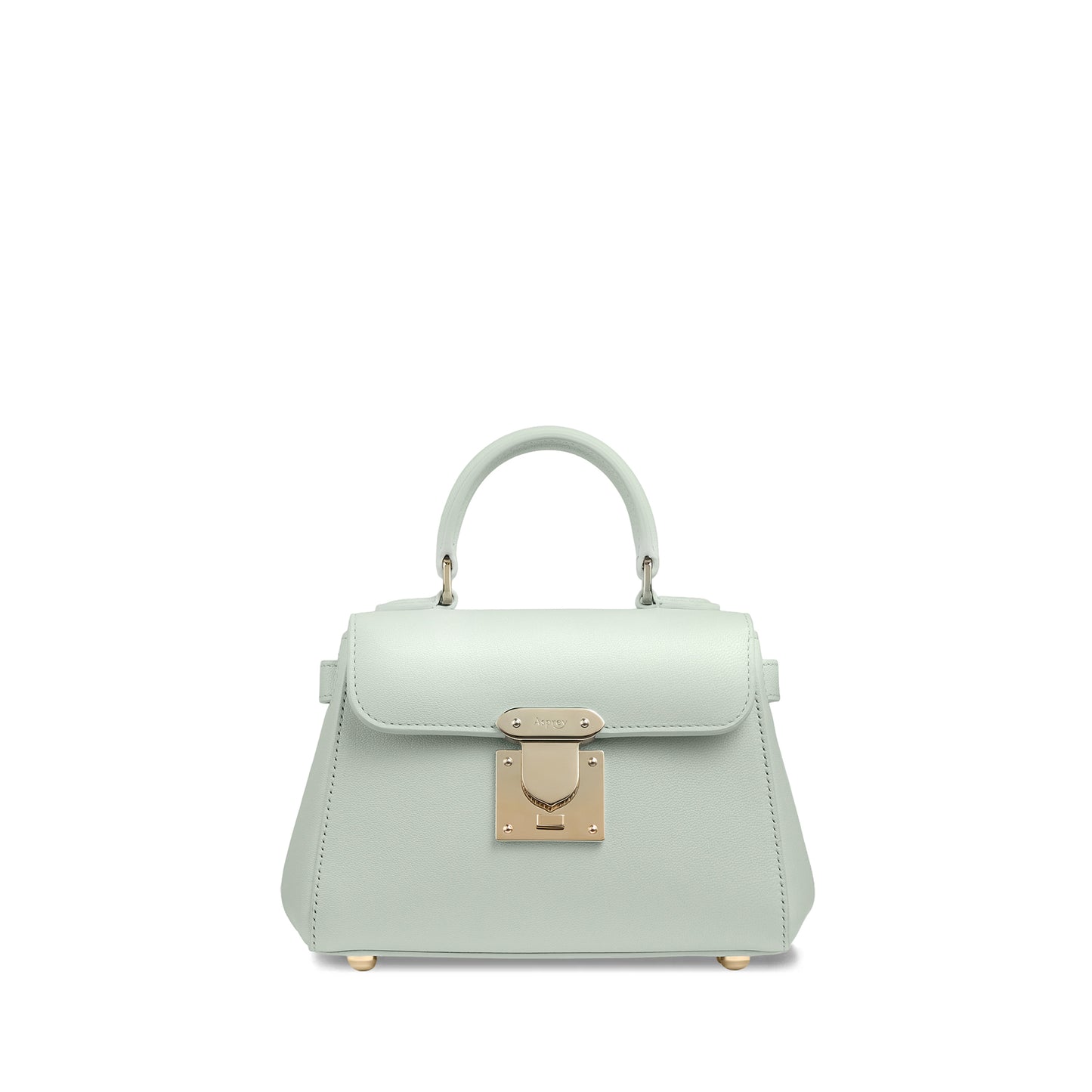 167 Micro Mini Handbag in Pebble Grain Leather