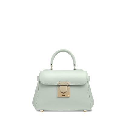 167 Micro Mini Handbag in Pebble Grain Leather