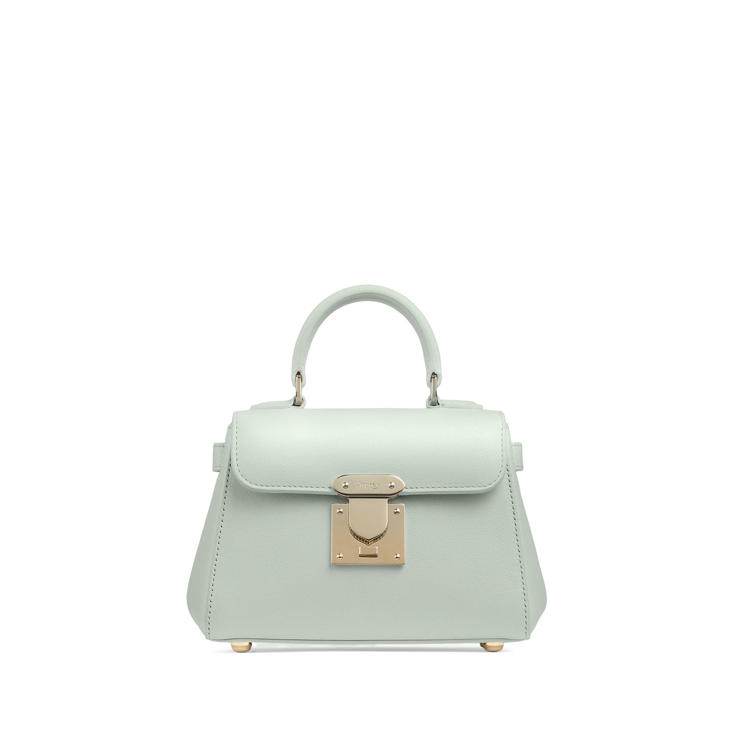 167 Micro Mini Handbag in Pebble Grain Leather