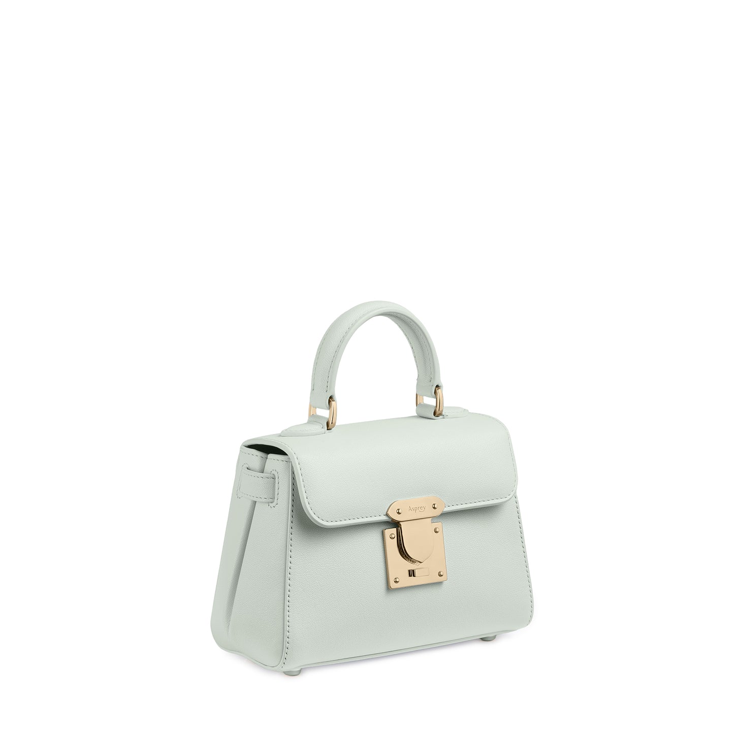 167 Micro Mini Handbag in Pebble Grain Leather