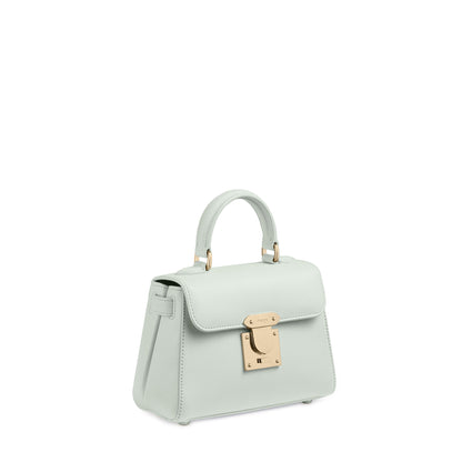167 Micro Mini Handbag in Pebble Grain Leather