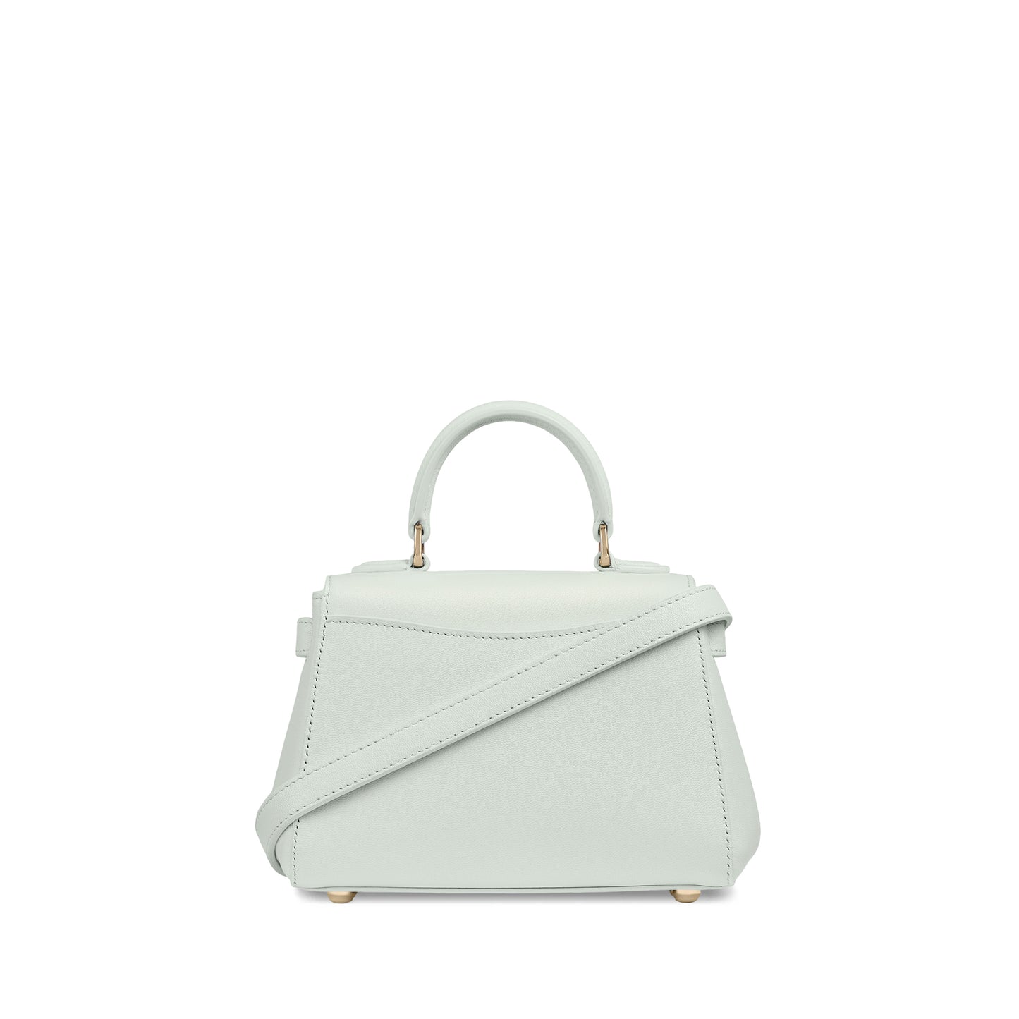 167 Micro Mini Handbag in Pebble Grain Leather