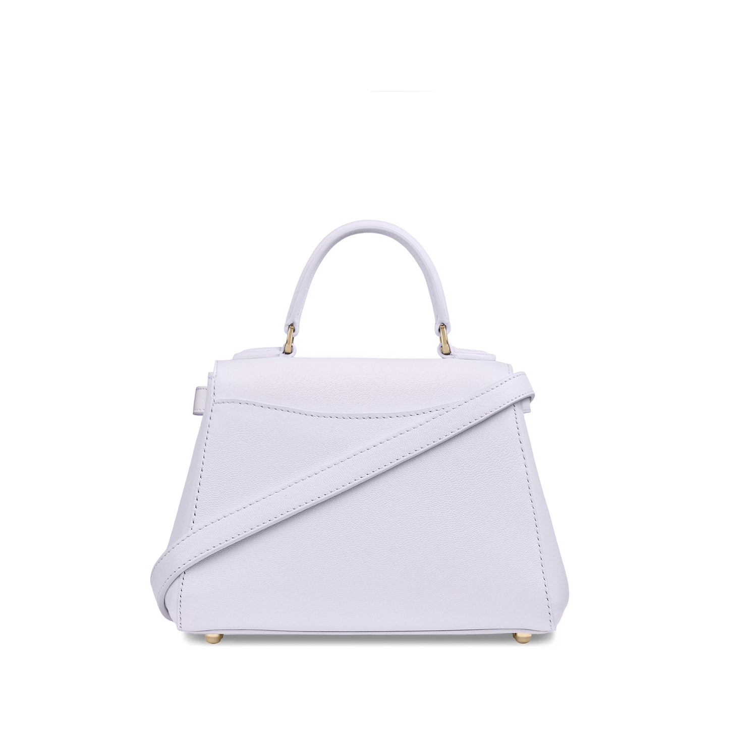 167 Mini Handbag in Pebble Grain Leather