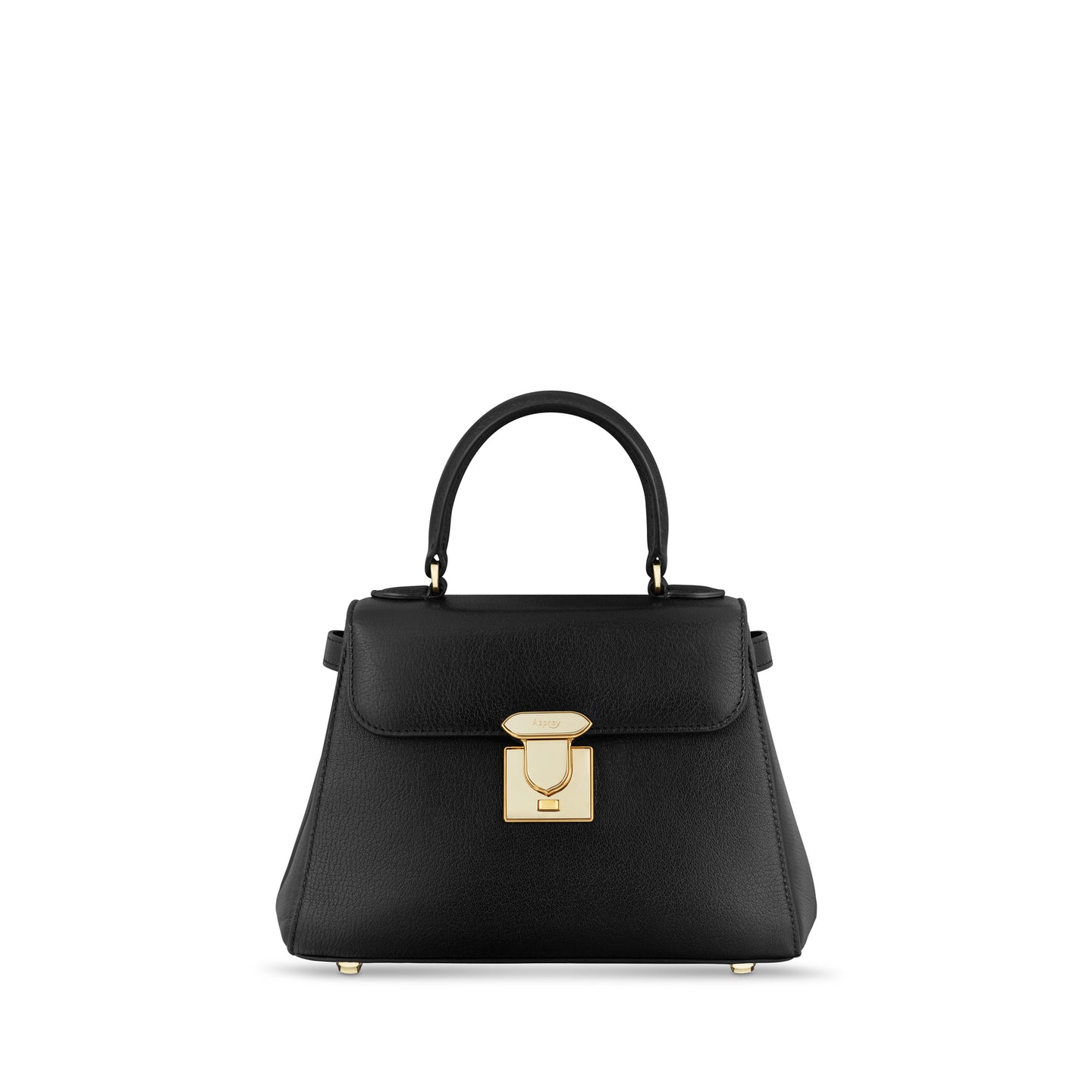 167 Mini Handbag in Pebble Grain Leather