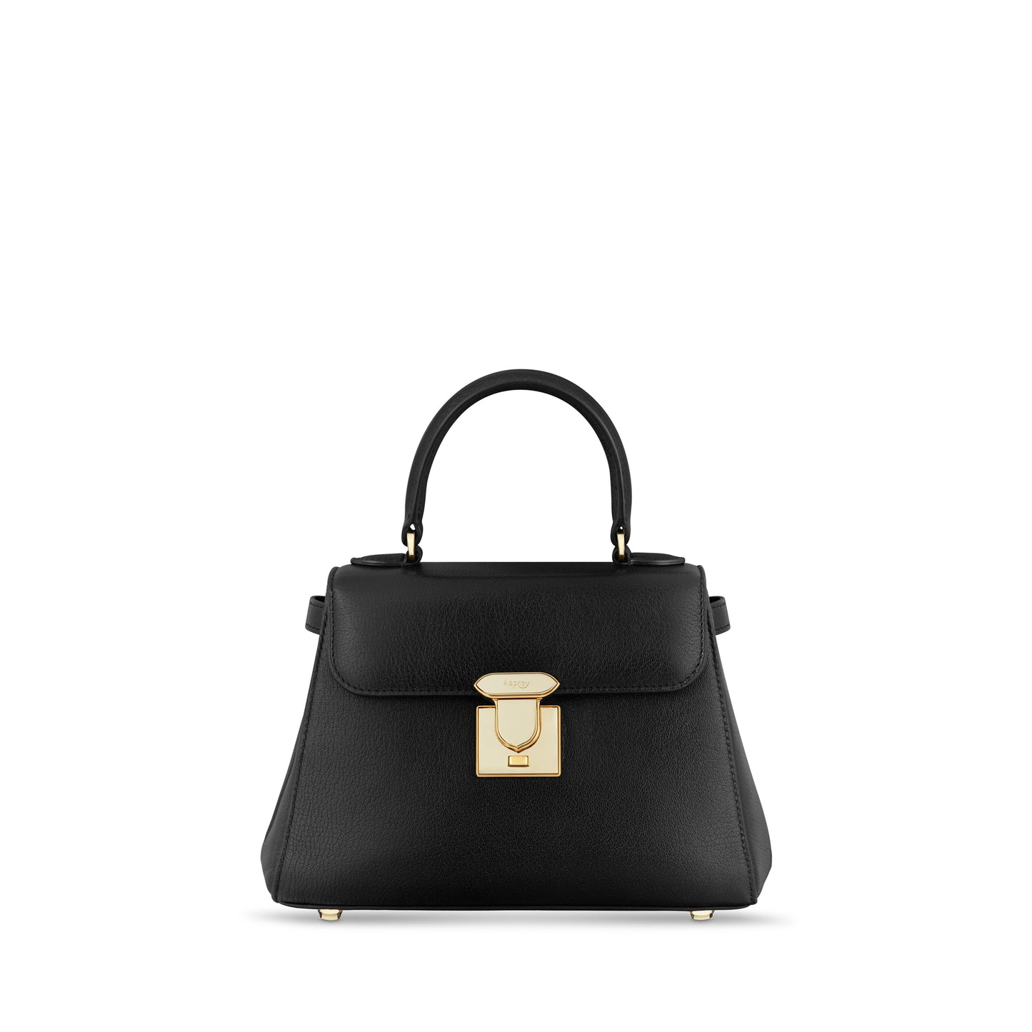 167 Mini Handbag in Pebble Grain Leather