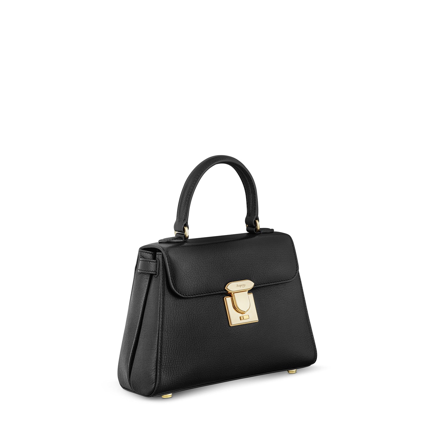 167 Mini Handbag in Pebble Grain Leather