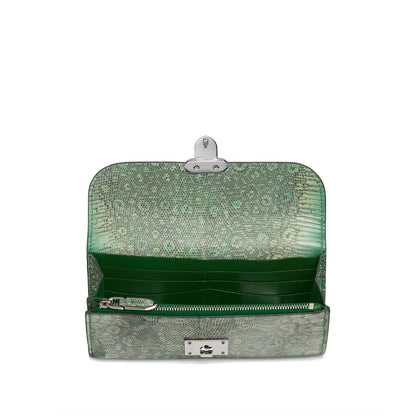 167 Continental Purse in Lizard