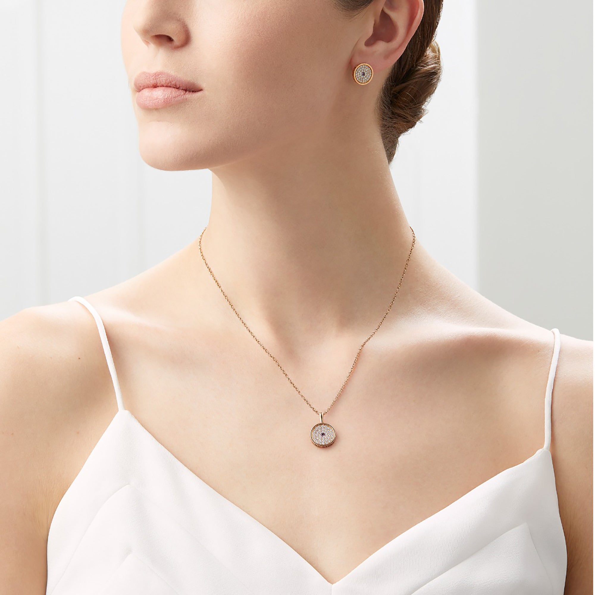 Asprey Londonスターリングシルバー メイクアップミラー small_double_pocket_makeup_mir