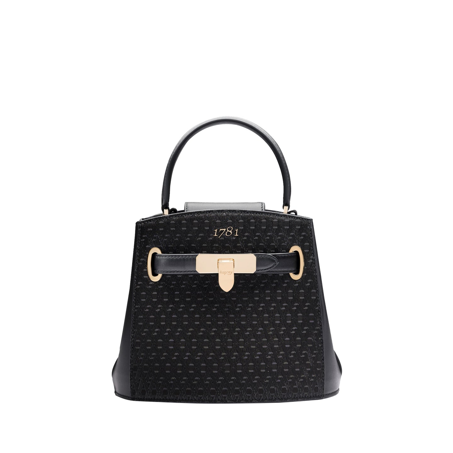 1781 Bucket Mini Handbag in Signature A Patterned Leather