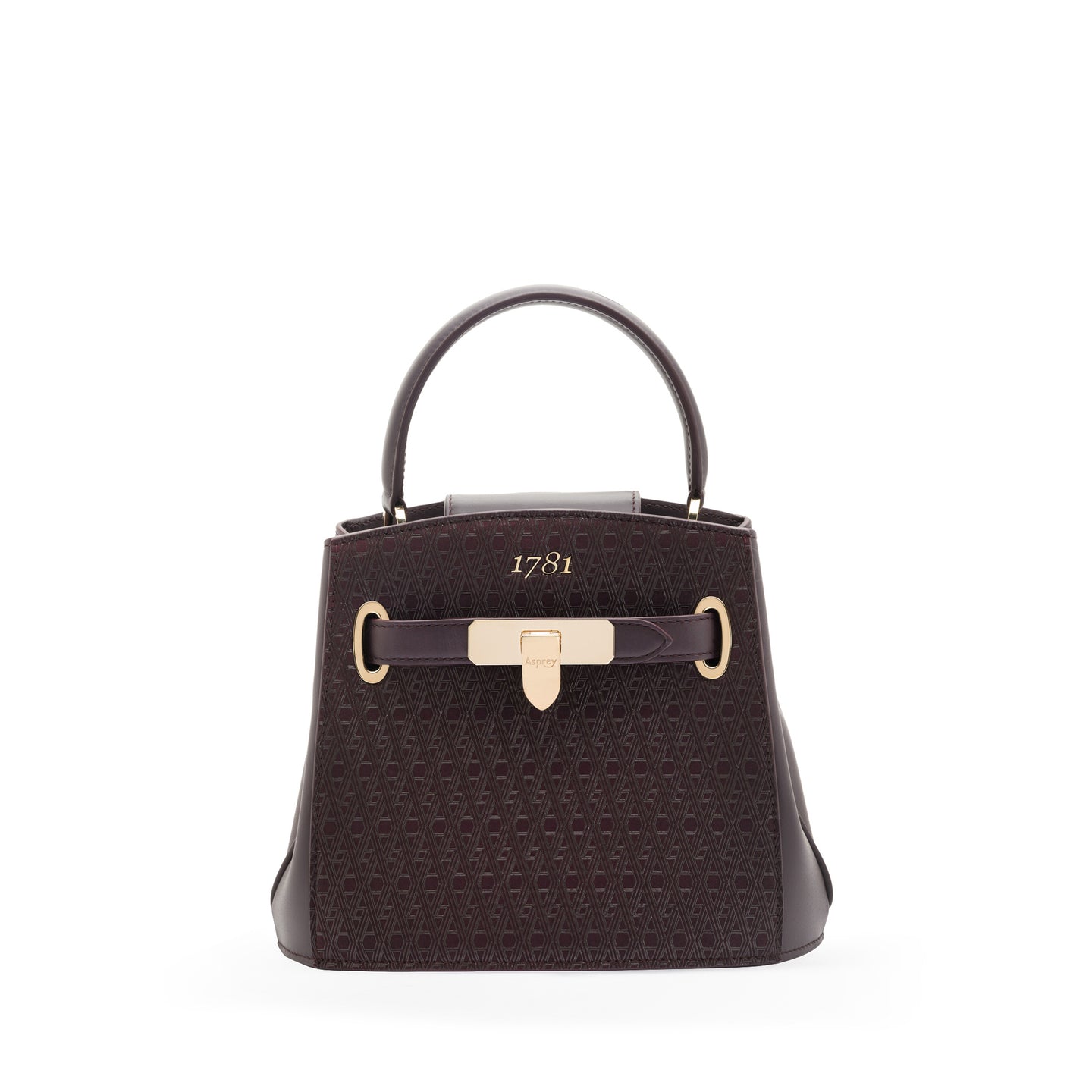 1781 Bucket Mini Handbag in Signature A Patterned Leather