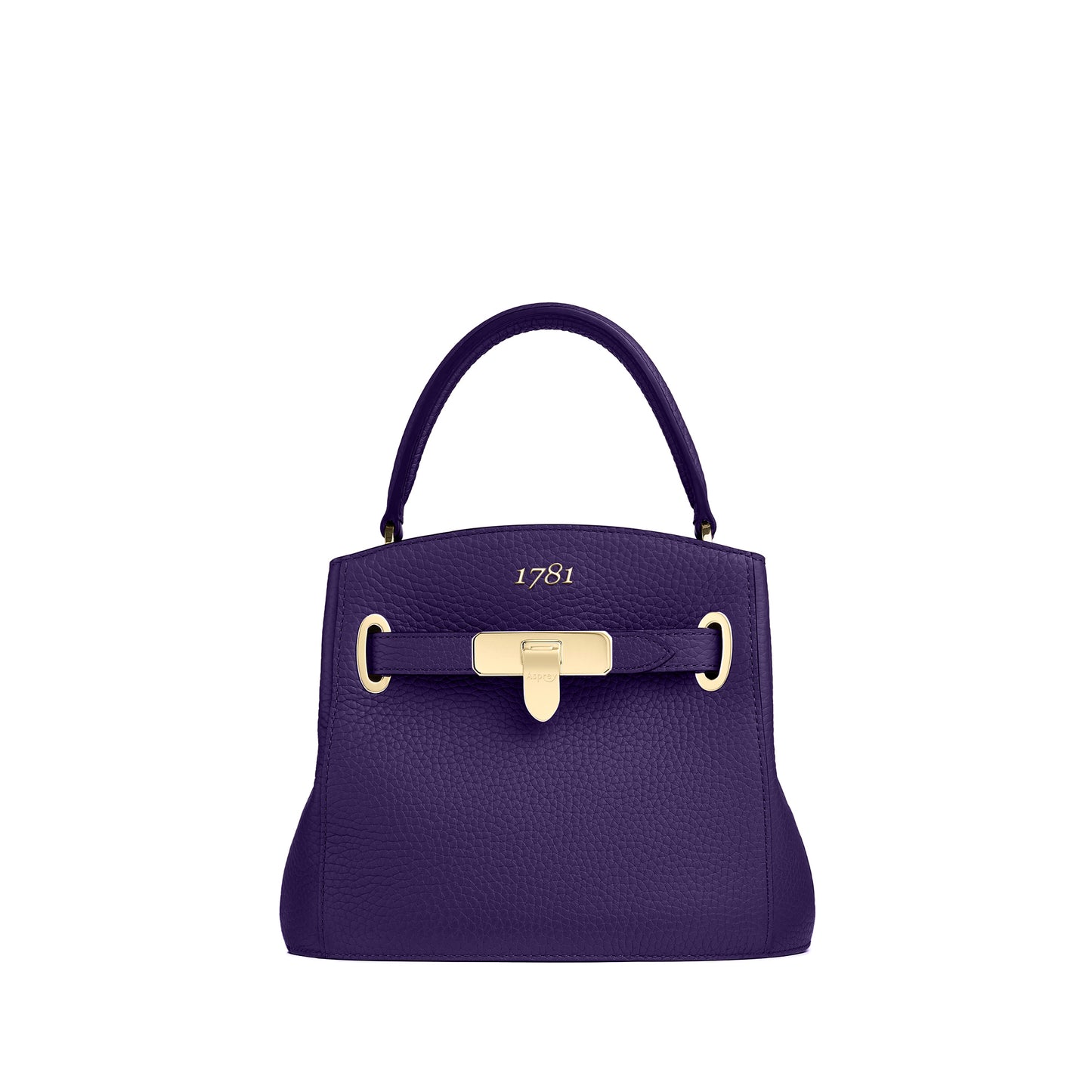 1781 Bucket Mini Handbag with Chain in Soft Grain Leather