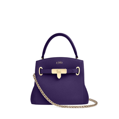 1781 Bucket Mini Handbag with Chain in Soft Grain Leather