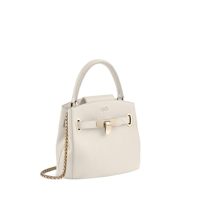 1781 Bucket Mini Handbag with Chain in Soft Grain Leather