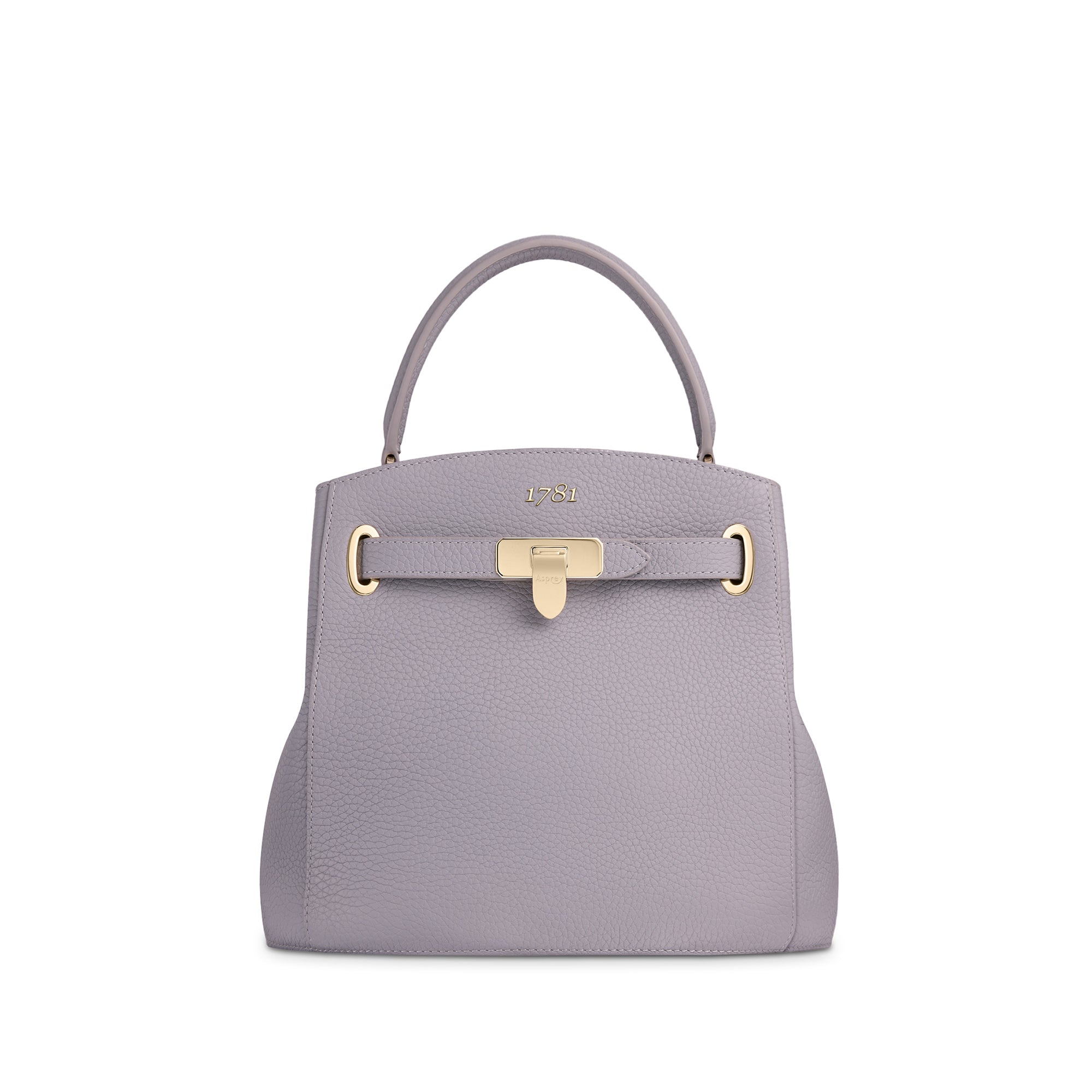 良品✨Asprey ハンドバッグ キャンバス レザー ブラウン パンチングロゴ シップス SHIPS Boldrini Selleria: レザー トートバッグ （ブラック