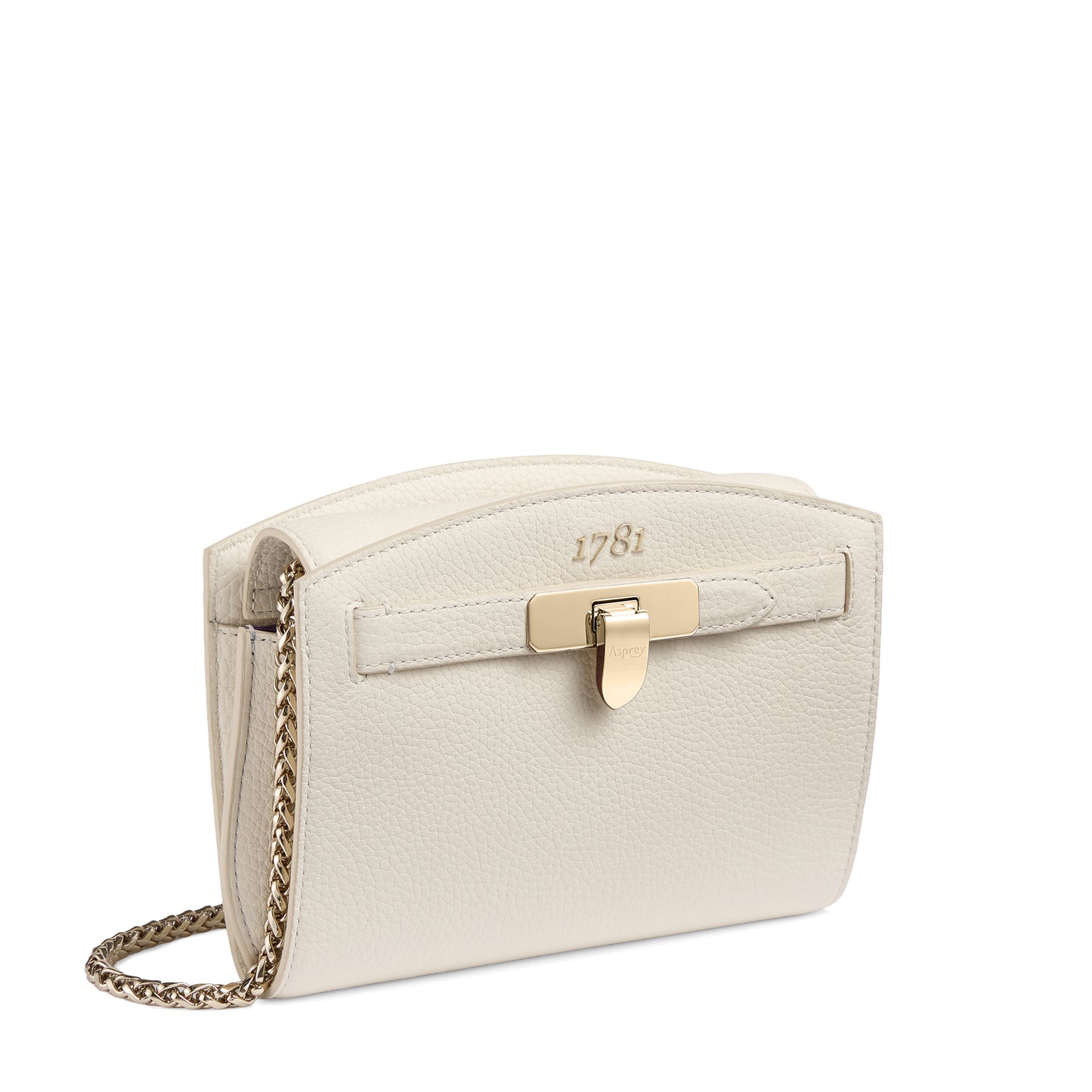1781 Pochette Handbag with Chain in Soft Grain Leather