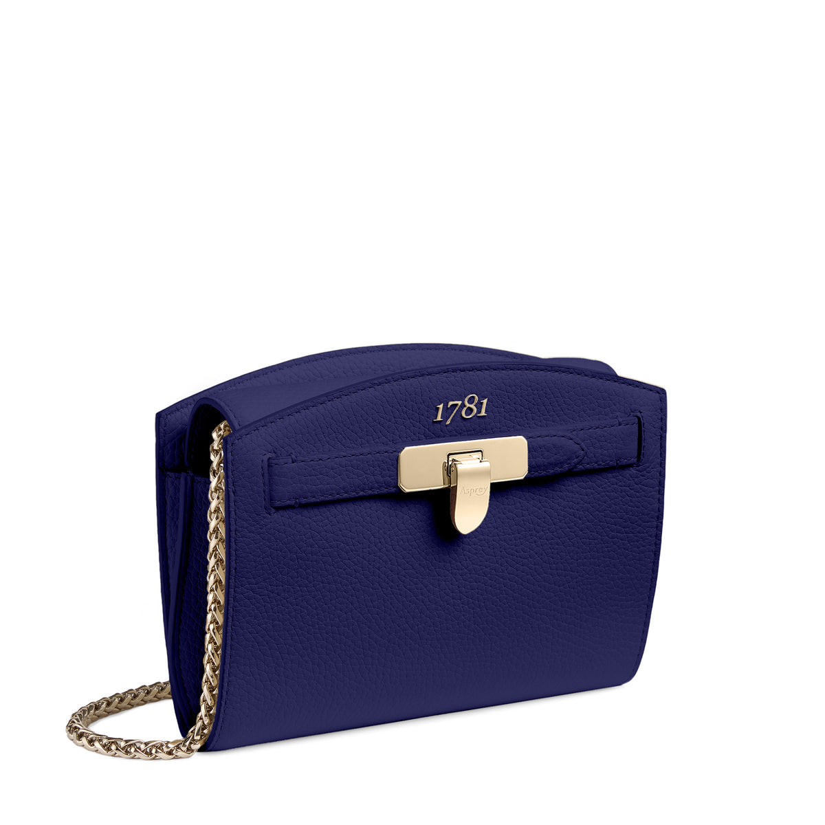 1781 Pochette Handbag with Chain in Soft Grain Leather
