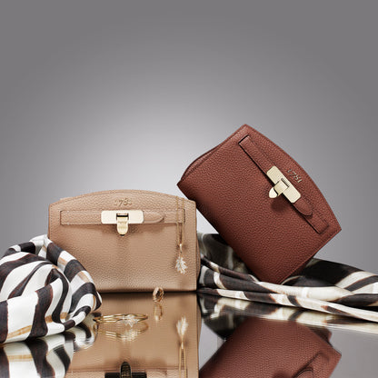 1781 Pochette Handbag in Soft Grain Leather