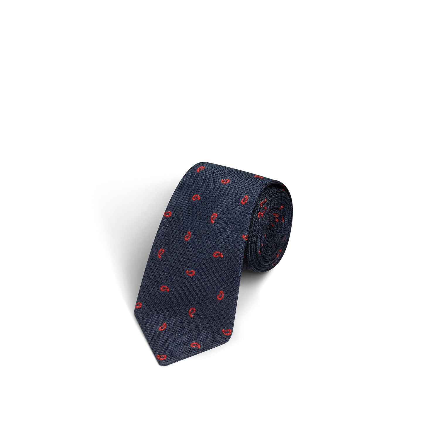 Small Paisley Silk Tie