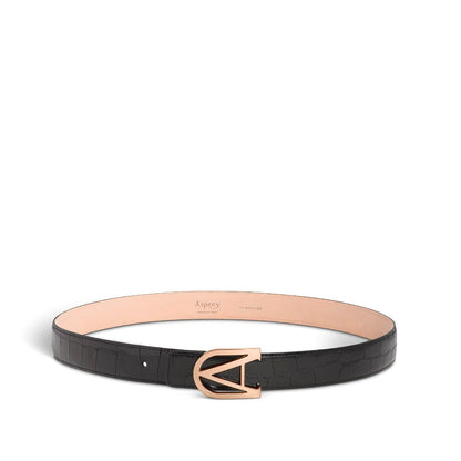 30 mm Burlington Belt Buckle in Rose Gold Finish