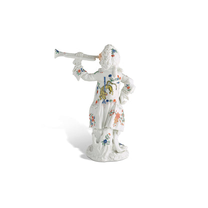 Asprey Edition Meissen Monkey Orchestra - Trumpeter
