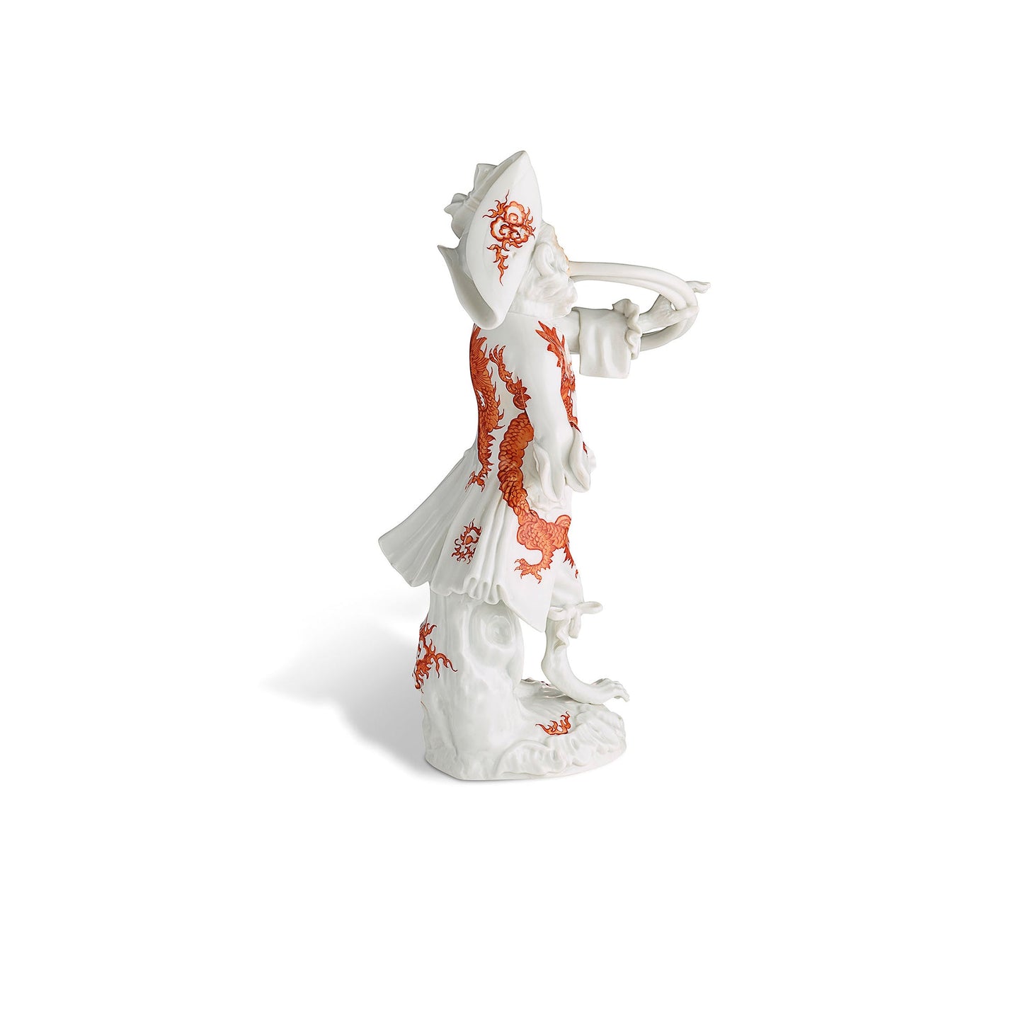 Asprey Edition Meissen Monkey Orchestra - French Horn Player