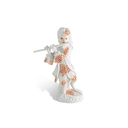 Asprey Edition Meissen Monkey Orchestra - Flautist