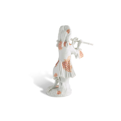 Asprey Edition Meissen Monkey Orchestra - Flautist