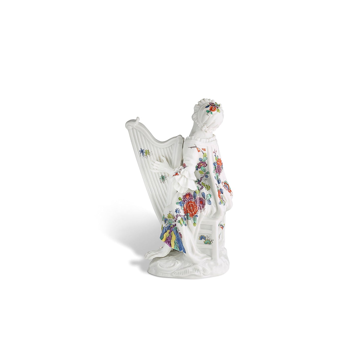 Asprey Edition Meissen Monkey Orchestra - Harpist