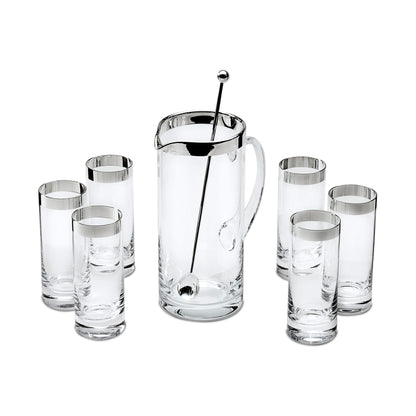 Contemporary Pimms Set, Jug & Glasses