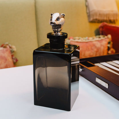 Badger Head Decanter