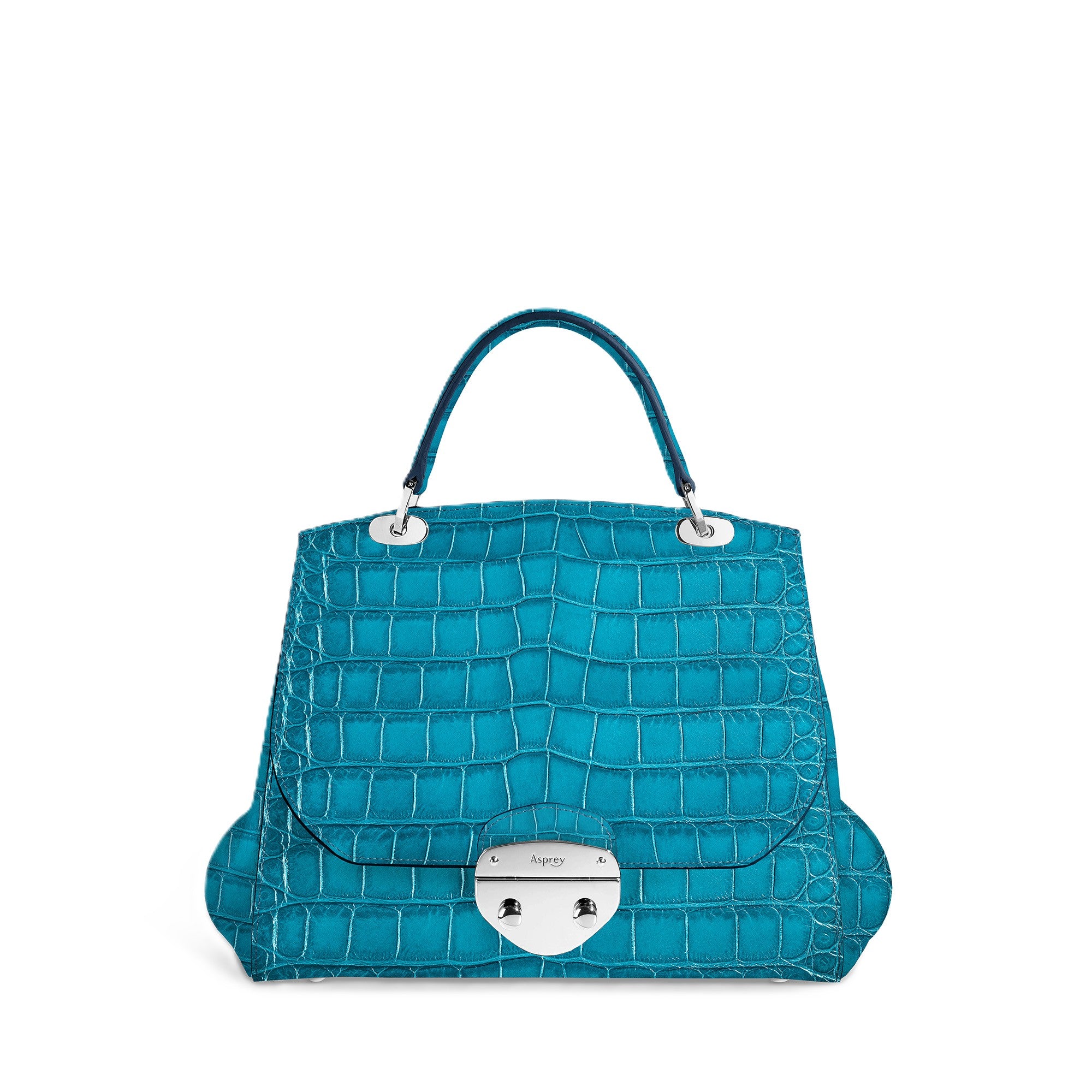 Belle Medium Handbag in Crocodile – Asprey London