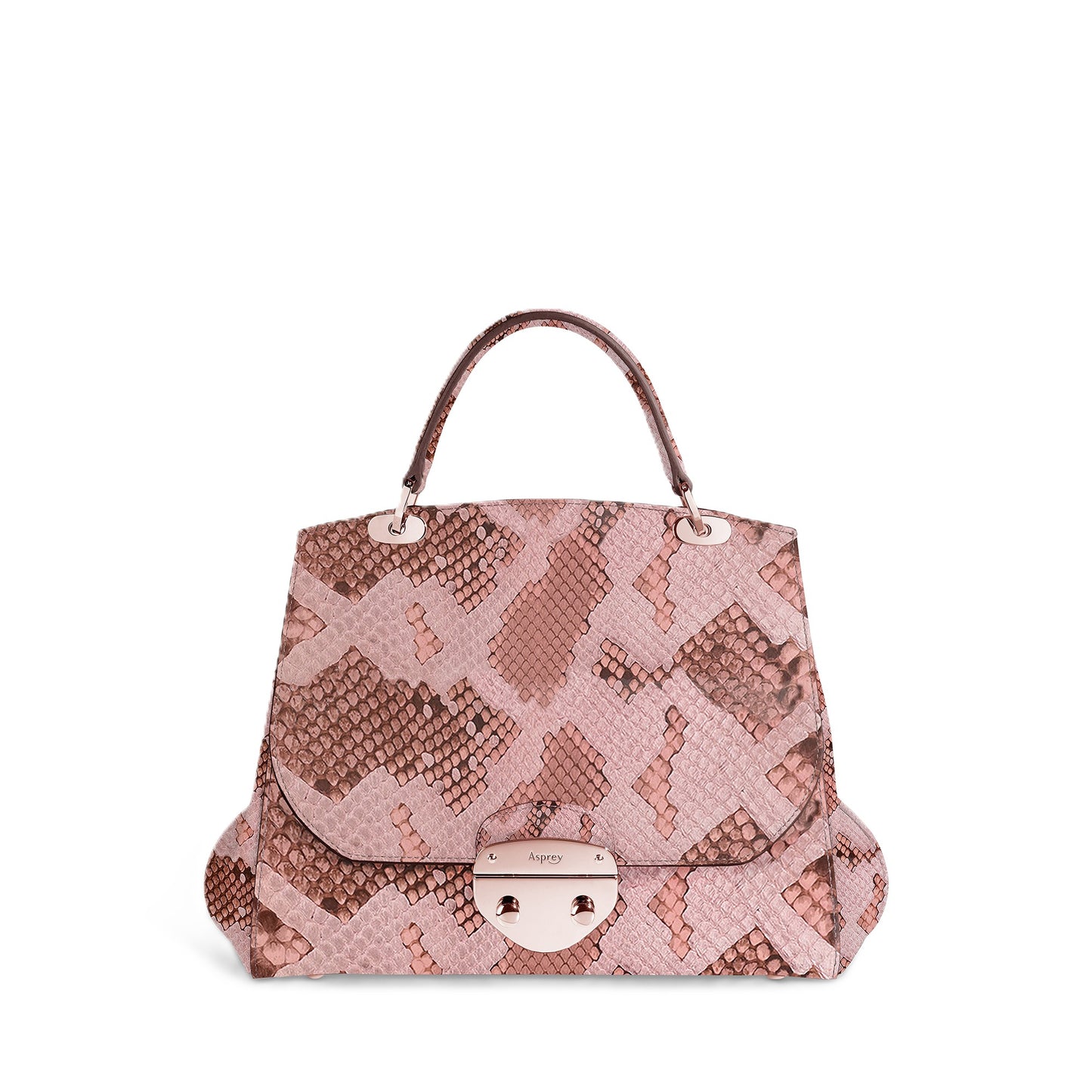 Belle Medium Handbag in Python